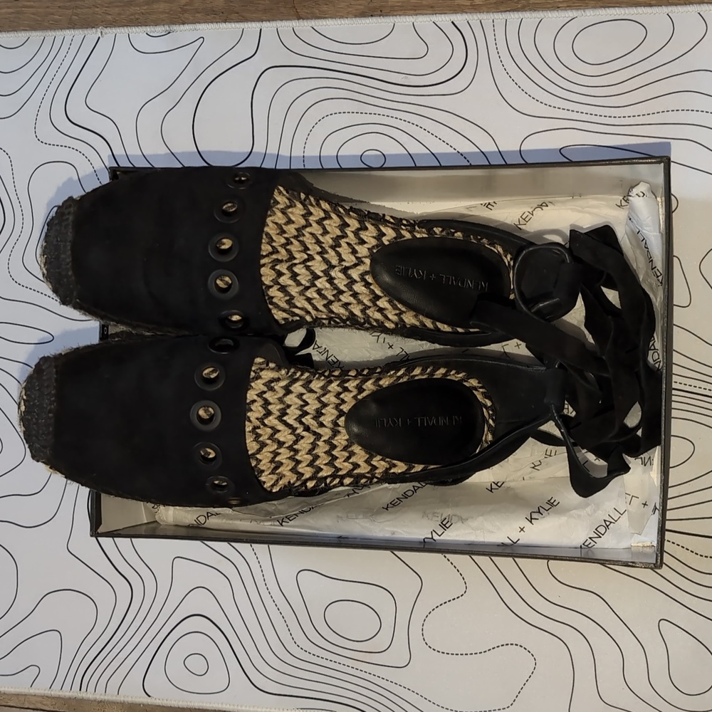 Kendall + Kylie suede espadrilles
